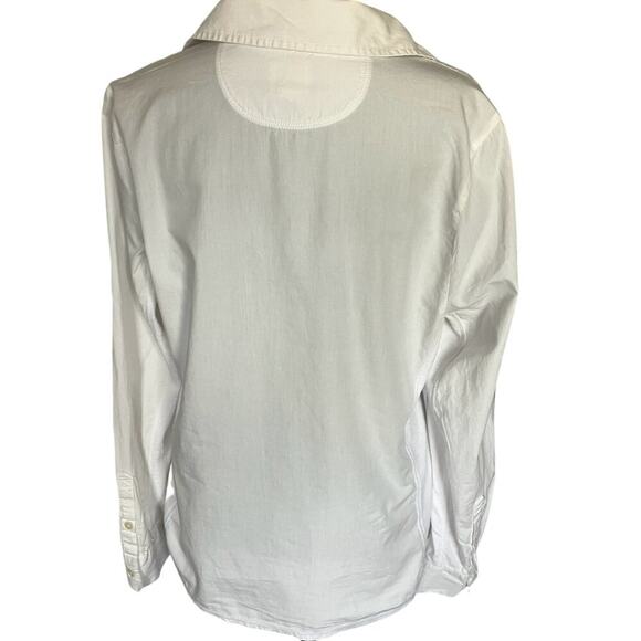 Converse One Star White long Sleeve Top- Perfect Oversized shirt - Picture 12 of 13